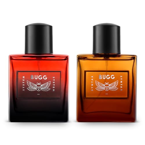 Image of BUGG System and Syntax By Riya Perfume | 50 ml Each | Pack of 2 | Long Lasting Fragrance | Oudh Scent | Ideal gift for Men | Eau De Parfum - 100 ml