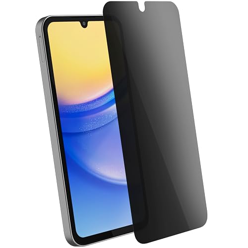 Image of Ghostek 2 Pack Screen Protector for Galaxy A15, Full Coverage Tempered Glass Film, 9H Hardness, Easy Installation, Case Friendly Glass Protector for Samsung Galaxy A15 5G (6.5-Inch, Privacy)