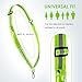 Todoxi LED Belt Reflective Sash for Walking at Night, High Visibility Adjustable Night Running Safety Gear Rechargeable LED Light Up Running Belt Reflective Gear for Runners Walkers Men Women