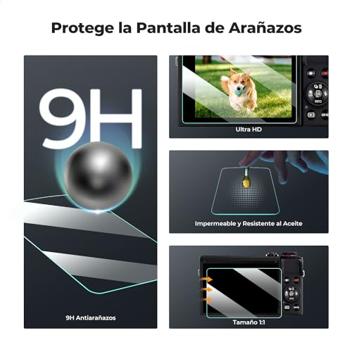 Protector de Pantalla Vidrio Templado Canon G9X G7X G5X - Fernando Cortés Protector de Pantalla Vidrio Templado Canon G9X G7X G5X - Fernando Cortés