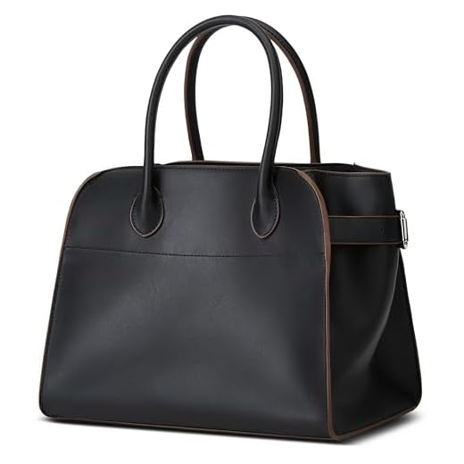 Trendy Vegan Leather Tote Bag