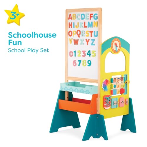 image for B. toys- B. play – School Play Set – Whiteboard & Chalkboard – 3
