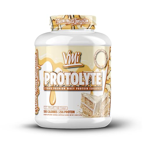 Image of VMI Sports ProtoLyte Whey Isolate Protein Powder, Vanilla Cake Batter, 4.6 lbs