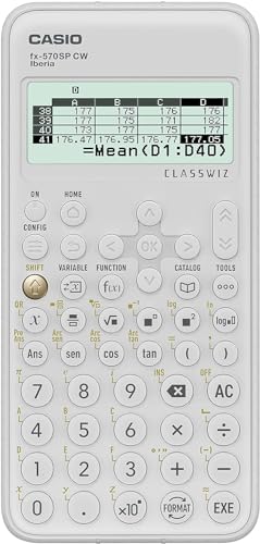 Casio FX-570SP CW - Calculadora Científica, Recomendada para el Curriculum Español y Portugués, 5...