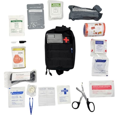 TacRight Trauma Survival Kit V2 | Compact Waterproof Emergency Kit