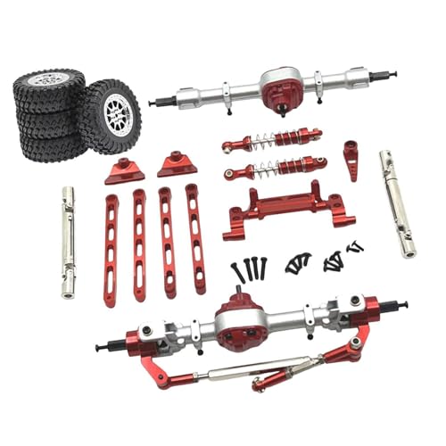 Pièces essieu voiture RC 1/12 en métal usiné haute rigidité