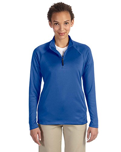 Devon & Jones Ladies' Stretch Tech-Shell Compass Quarter-Zip miniatura 1