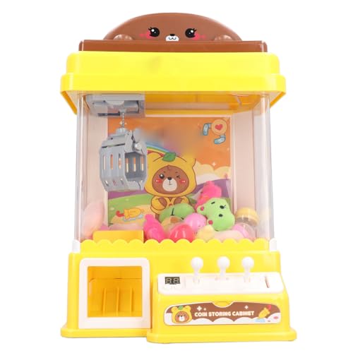 Asixxsix Mini Machine à Griffes, Distribution de Bonbons, Jouet Couler Les Enfants, Jeu d', Conception à Ouverture Superieure, Alimentation USB, Coule de 3 à 10 Ans