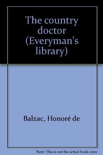 The country doctor (Everyman's library) B0007ILWKM Book Cover