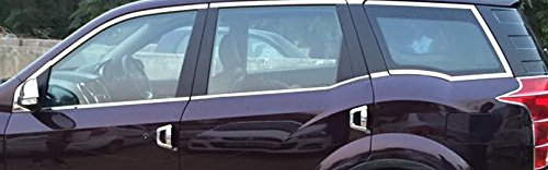 Auto Concept Car Window Frame Stainless Steel Chrome Garnish Trim Exterior