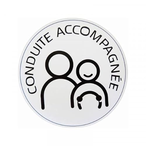 ADNAutoMID 10x Disque Conduite accompagnee magnetique Cover