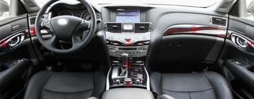 Autocollant fibre de carbone Infiniti Q70 M37 M25 look intérieur chic - 2