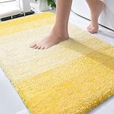 OLANLY Bathroom Rugs Mat 30x20, Extra Soft Absorbent Microfiber Bath Rugs, Rubber Backing, Quick...