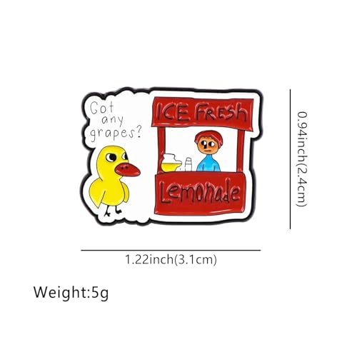 Image of Cute Enamel Pins Cartoon Lapel Pin Brooch Badge for Backpack Jackets Funny Tiger Pins for Gift Anime Enamel Pin for Clothing Hat Decoration