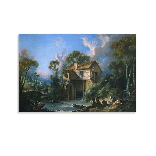 Impression sur toile d'art Francois Boucher - Toile Charlton Mill haute définition