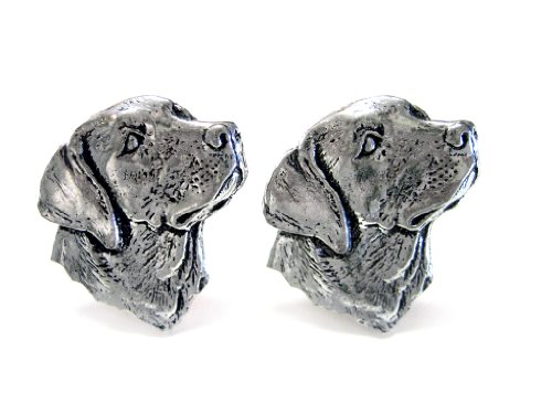 Kiola Designs Labrador Dog Head Cufflinks