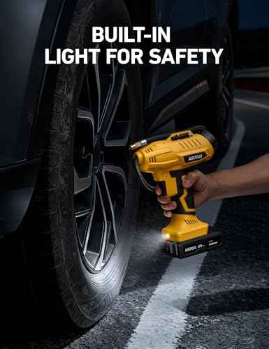 AstroAI Cordless Tire Inflator 20V Rechargeable
