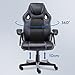 play haha. Silla de Oficina giratoria, Estilo Carreras, giratoria, ergonómica, con Soporte...