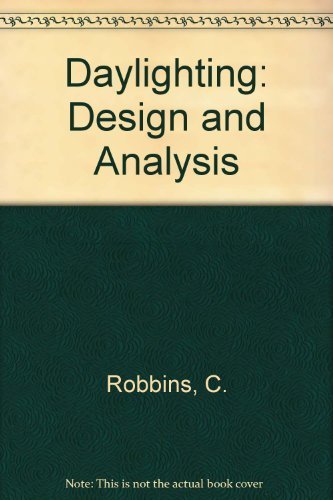 Daylighting : Design and Analysis 0442279493 Book Cover