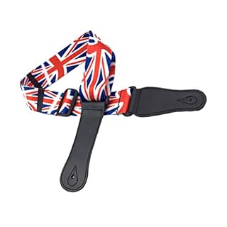Milisten Drapeau de L’union de Sangle de Guitare pour Les Guitares Acoustiques Électriques Basses - Les Beatles, Paul McCartney, John Lennon, RIngo Starr, George Harrison Milisten Drapeau de L'union de Sangle de Guitare pour Les Guitares Acoustiques Électriques Basses – Image 3
