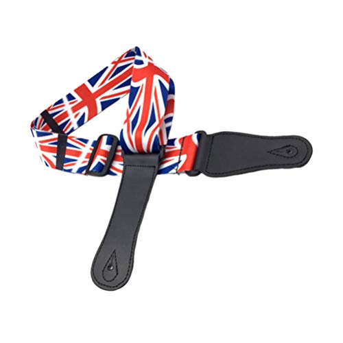 Milisten Drapeau de L’union de Sangle de Guitare pour Les Guitares Acoustiques Électriques Basses - Les Beatles, Paul McCartney, John Lennon, RIngo Starr, George Harrison Milisten Drapeau de L'union de Sangle de Guitare pour Les Guitares Acoustiques Électriques Basses – Image 4