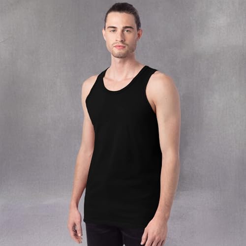 Image of Hanes Men's Originals Garment Dyed Tank, 100% Cotton Tanks For Men, Sleeveless Cotton Shirts