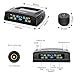 Tymate TM2 RV Tire Pressure Monitoring System, Tire Pressure Monitor with Solar Charge, TPMS with 4 Sensors(Max. 10) & 6 Alarm Modes, New Updated w/Color LCD Display, 0-87PSI for RV/Trailer/Truck/SUV