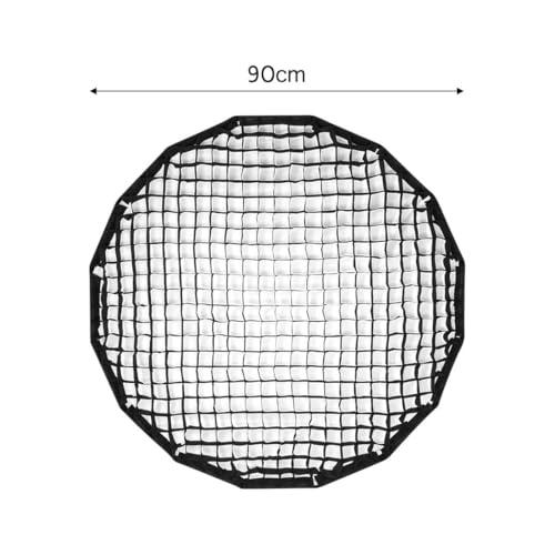 Image of PHOTOMAX Photographic Honeycomb Grid for Octagon Softbox Studio Umbrella Flash Diffuser (90 cm Grid)