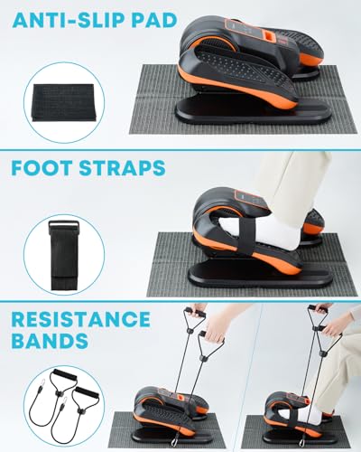 Gonex Under Desk Elliptical Exercise Machine for Seniors Review