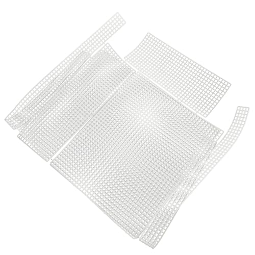 jojofuny 2 Sätze DIY Taschen Netzplatten aus Flexiblem Kunststoff Zuschneidbar Glatte Kanten Langlebig für Strick Bastelprojekte Vielseitig für Individuelle Handtaschengestaltung
