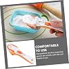 Ipetboom Adjustable Baking Measuring Spoon Large Plastic Kitchen Scoop with Scale for Flour Sugar Spices Space Saving Design for Precise Ingredient Measuring