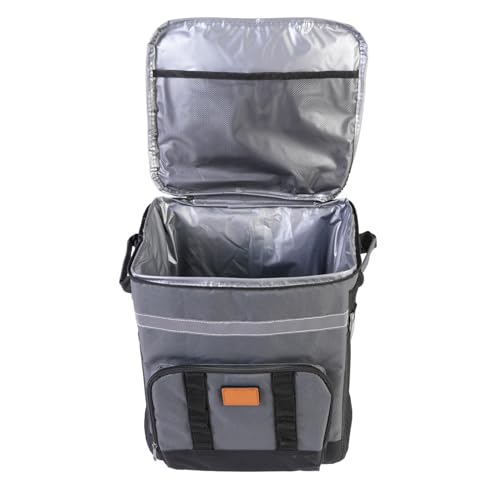 Fabater Enfriador con Ruedas, Enfriador con Ruedas de Aislamiento de 3 Capas de Gran Capacidad de 35 L, Portátil con con Manija y Varilla de Tracción, para Acampar, Picnic, Playa, Actividades Al