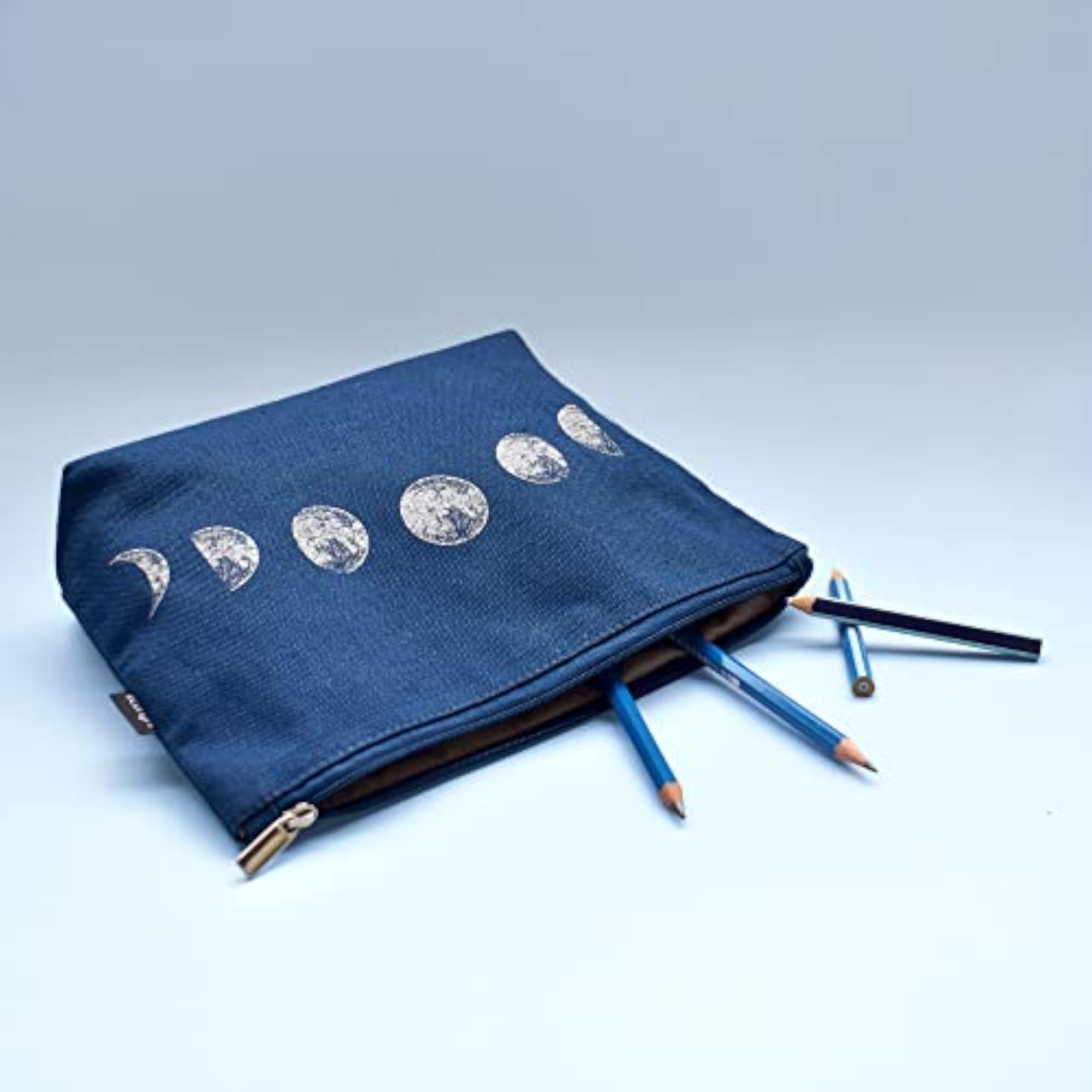 Ecoright Makeup Pouch for Girls, Canvas Cosmetic Storage