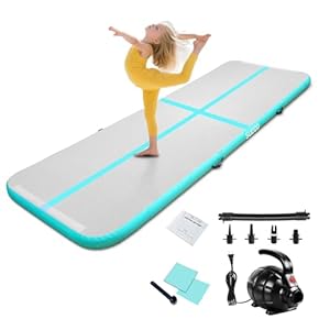 チア バク転 ダンス 体操 マット Amazon | エアトラック 体操 マット バク転 タンブリング エアー