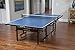 JOOLA Inside - Professional MDF Indoor Table Tennis Table with Quick Clamp Ping Pong Net and Post Set - 10 Minute Easy Assembly - Ping Pong Table with Single Player Playback Mode