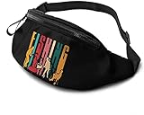 Fishing Retro Vintage Casual Waist Bag Unisex Fanny Pack Travel Running Pocket Outdoor Wait Bag with...