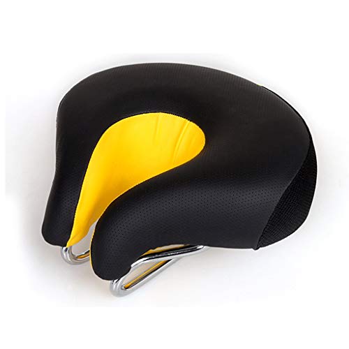Preisvergleich Produktbild Qianber Universeller Ersatz-Fahrradsitz für Mountainbikes, weich und dick gepolstert, für Rennräder und Mountainbikes
