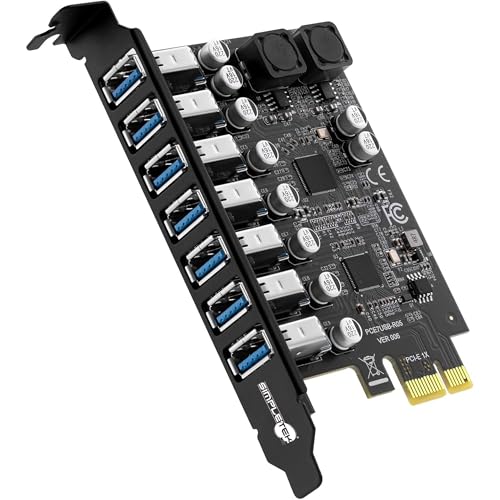 Solución a la falta de espacio con tarjeta PCIe X1 a 7 puertos USB 3.0 para torre ATX