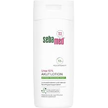 Sebamed Urea 10% Acute Lotion Extremely Dry Skin 200 ml Moisturises 72 Hours Itch-Relieving and Intensely Moisturising Body Lotion for Men and Women