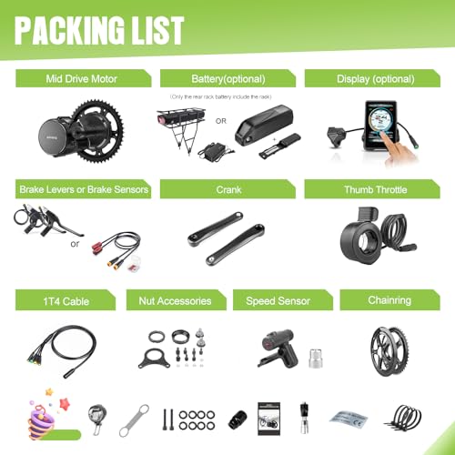 BAFANG 750W Mid Drive Kit with Battery Optional - Image 7