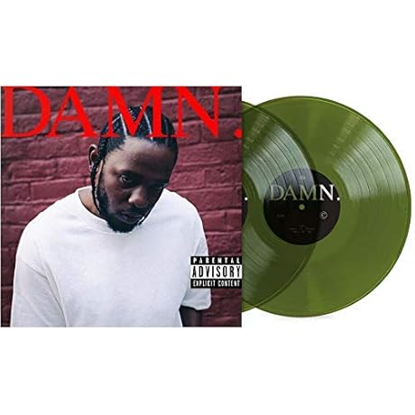 Damn - Exclusive Limited Edition Translucent Forest Green Colored 2x 180 Gram Vinyl LP