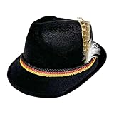Oktoberfest-Hüte – Vlies-Kopfbedeckung, Alpenhut, Oktoberfest-Party-Mütze | Bayerischer Hut für Erwachsene, Partys, Halloween, Karneval, Kulturveranstaltung, Bierfest, Feiertagsfeier, deutsche Haube