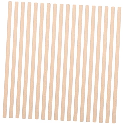 Housoutil 50pcs Maple Wooden Rhythm Sticks for Kids Toy Musical Instruments Portable Music Sticks for Classroom