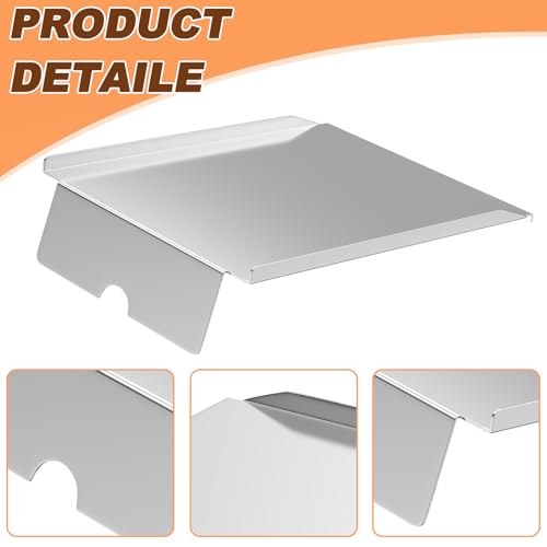 Image of Drip Tray Heat Baffle & Drip Tray Liners Kits Replacement for Camp Chef 24 Series /PG24SG-4 /Woodwind SG 24 Pellet Grills, Grill Drip Pan Parts for SmokePro SG 24 /STX 24 and Traeger Pro 20 22 575 Series