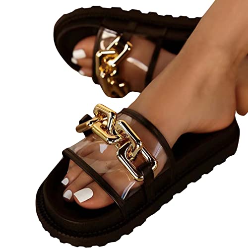 Sandales compensées confortables pour pieds fatigués enfiler - 3
