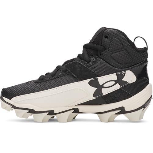Under Armour Boys' Harper 10 RM JR, (001) Black/Stone/Black, 5.5, US