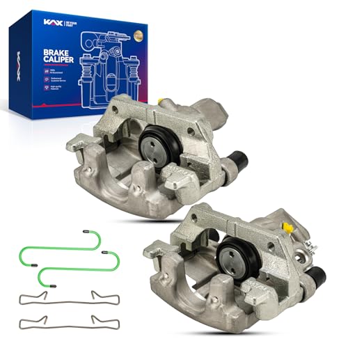 Image of KAX Disc Brake Caliper Assembly for 2013-2016 Ford Escape, 2013-2018 Ford C-Max, 2009-2013 Mazda 3, Rear Left and Right Side
