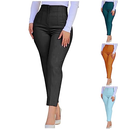 Dress Pants Women Work Pants Business Casual Trousers Pants Slacks for Women High Waisted Office Pants Work Pants