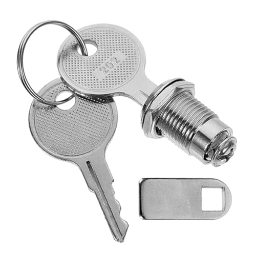 jojofuny Cerradura Leva para Gabinete de Aleación de Zinc con Llave Diseño Moderno y Duradero Fácil Instalación para Armarios Elevadores y Cajas de Monedas Uso Versátil Muebles y Buzones