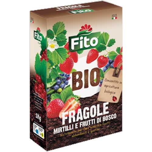 CONCIME PER FRAGOLE PICCOLI FRUTTI 1KG FITO BIO